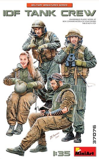 Mini Art - IDF Tank Crew 1:35