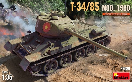 Mini Art - T34/85 Mod 1960 Tank 1:35