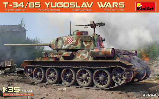 Mini Art - T-34/85 Yugoslav Wars 1:35