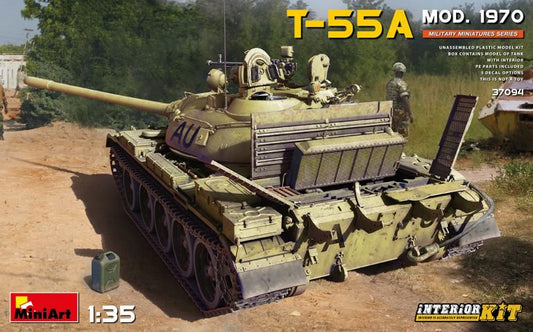 Mini Art - Soviet T55A Mod 1970 Tank w/int 1:35