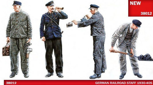 Mini Art - German Railroad Staff 1930's(4) 1:35