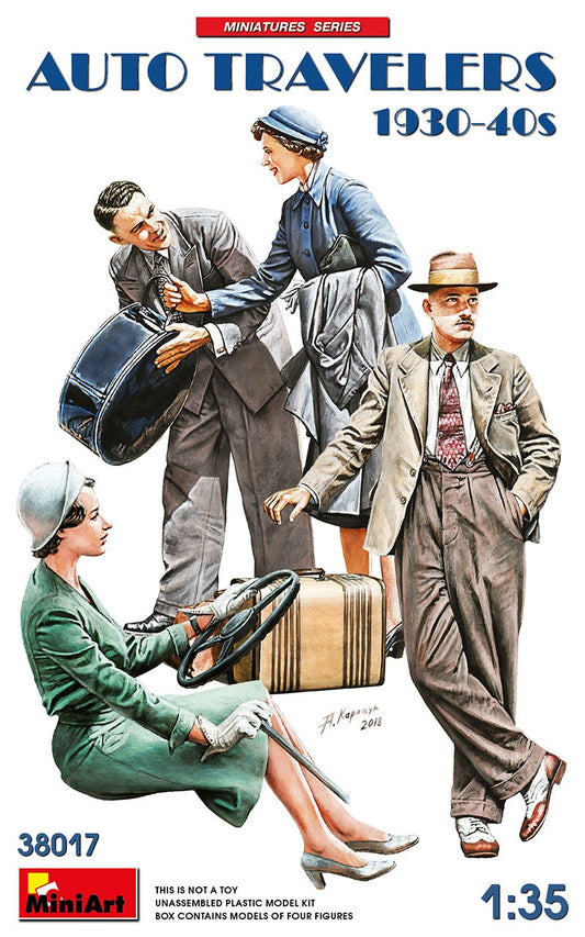 Mini Art - Auto Travelers 1930-40's 1:35