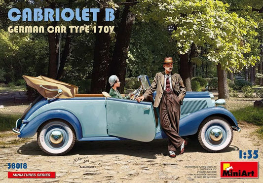 Mini Art - Cabriolet B German Car Type 1:35