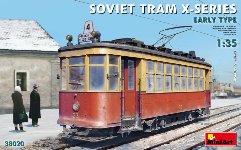Mini Art - Soviet X-Series Early Type Tramcar 1:35