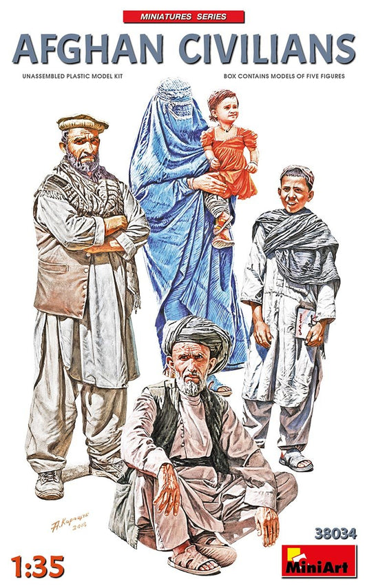 Mini Art - Afghan Civilians(5) 1:35
