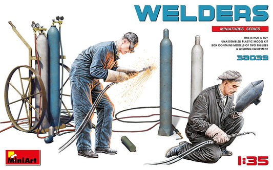 Mini Art - Welders w/equipment 1:35