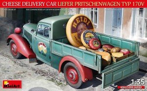 Mini Art - Cheese Delivery Car Liefer Pritschen :35