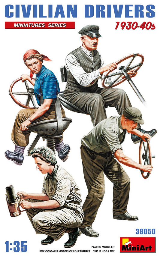 Mini Art - Civilian Drivers 1930-40s 1:35