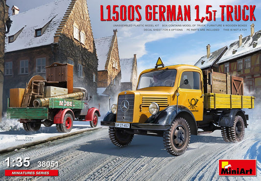 Mini Art - L1500S German 1.5t Truck 1:35