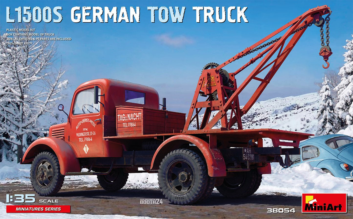 Mini Art - L1500S German Tow Truck 1:35