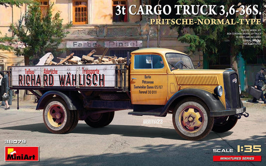 Mini Art - Opel Blitz 3t Flatbed Truck 1:35