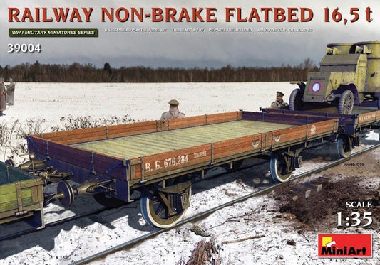 Mini Art - WWI Russian 16.5-Ton Railway NB Fltbd:35