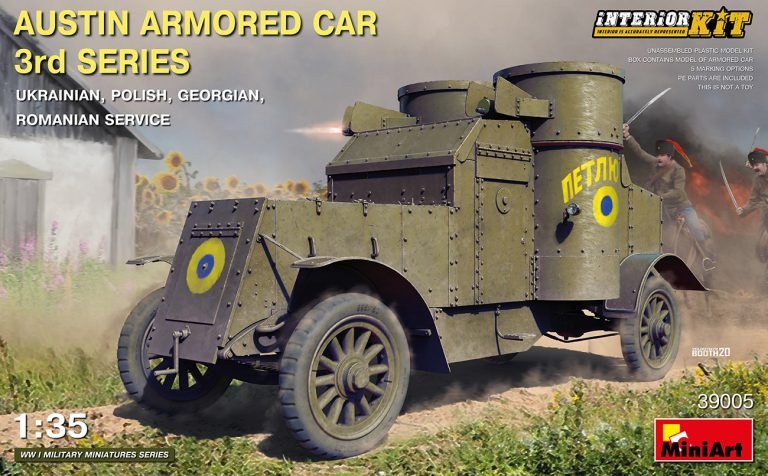 Mini Art - WWI Austin Armored Car w/interior 1:35