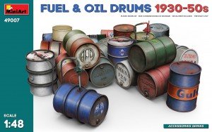 Mini Art - Fuel oil Drums 1930-50's 1:48