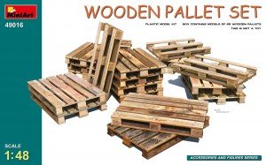 Mini Art - Wooden Type Pallets 1:48