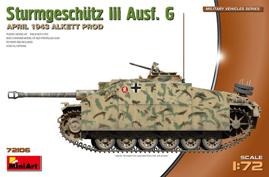Mini Art - Stug III Ausf.G April 1943 1:72