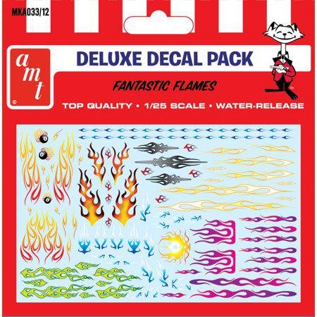 Model Kit Accesories - Fantastic Flames Decal Pk 1:25