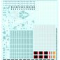 Model Kit Accesories - Space: 1999 22' Eagle Trans Panel Decals