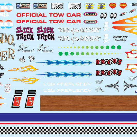 Model Kit Accesories - Best of AMT Custom Graphics Decals v1