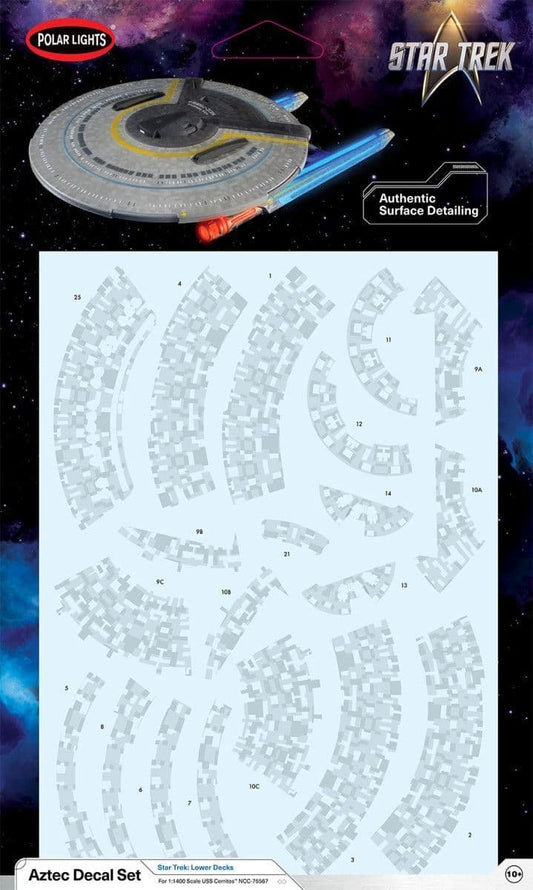 Model Kit Accesories - Star Trek USS Cerritus Aztec Decals