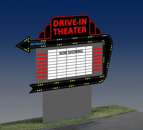 Miller Eng. - N/HO Drive-In sign