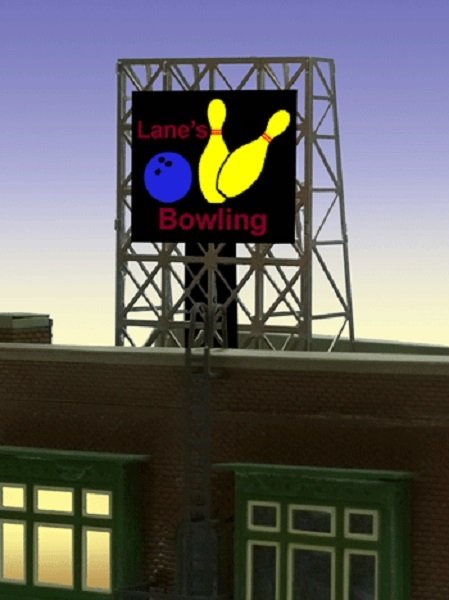 Miller Eng. - N/Z Bowling Window Sign