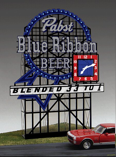 Miller Eng. - O/Ho Pabst Blue Ribbon Beer Bb