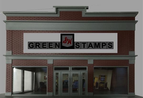 Miller Eng. - Ho/N S&H Green Stamps Sign