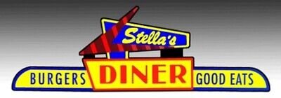 Miller Eng. - N/HO Diner Sign 3' wide