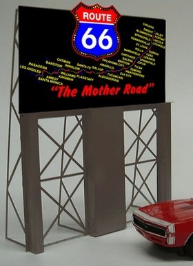 Miller Eng. - O/Ho Route 66 Billboard