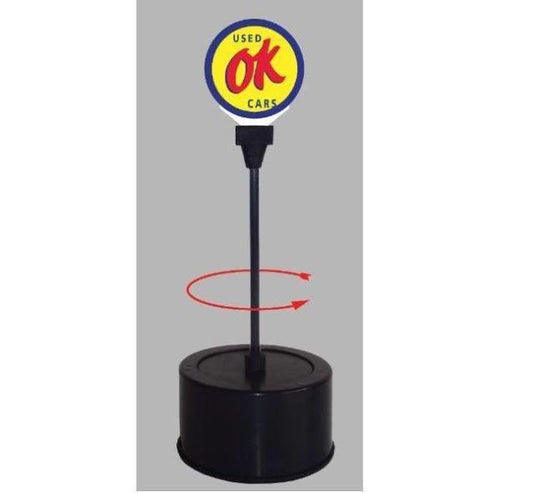 Miller Eng. - O Ok Used Cars Rotating Sign