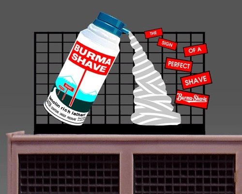 Miller Eng. - O/Ho Burma Shave