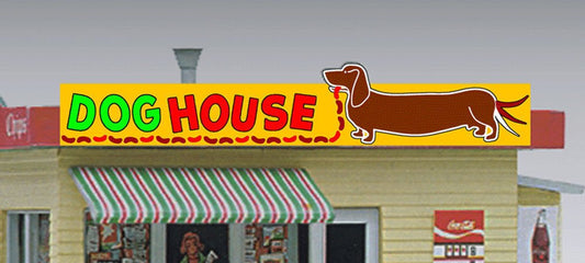 Miller Eng. - 0/Ho Dog House Sign