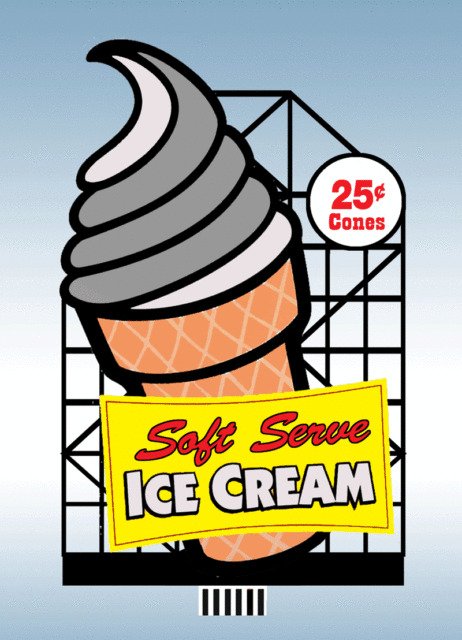 Miller Eng. - O/Ho Soft serve Billboard