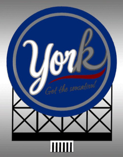 Miller Eng. - HO/O York Peppermint Pattie Sign