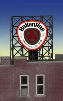 Miller Eng. - Ballantine Window Sign