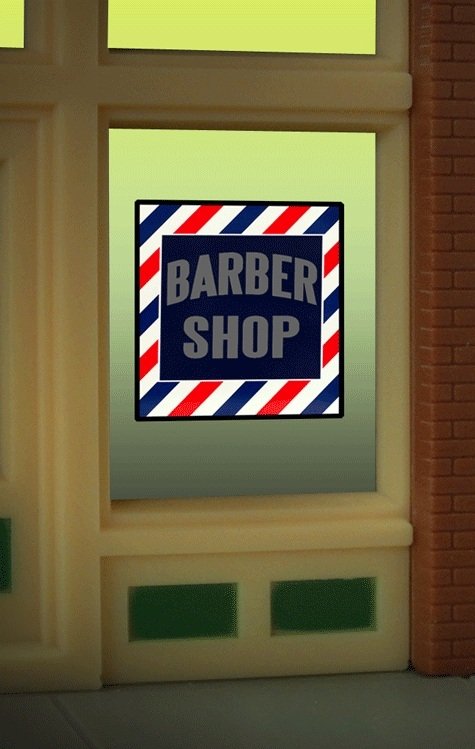 Miller Eng. - Barber Window Sign