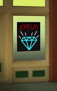 Miller Eng. - Jewelry Window Sign