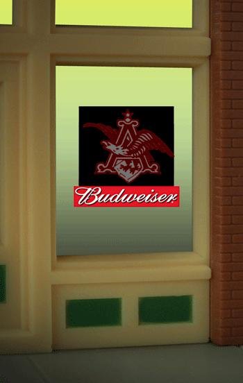 Miller Eng. - Ho/N Budweiser Eagle Window Si