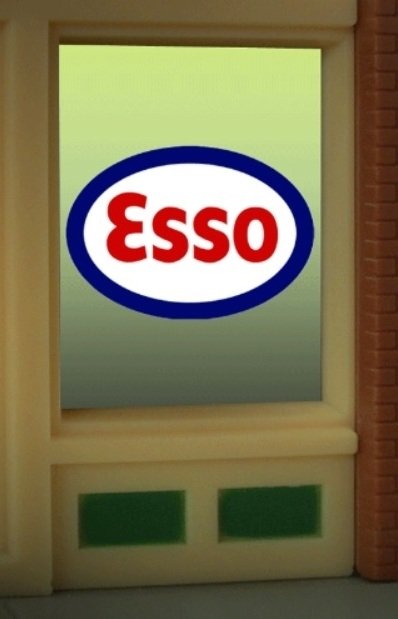Miller Eng. - Ho/N Esso Window Sign