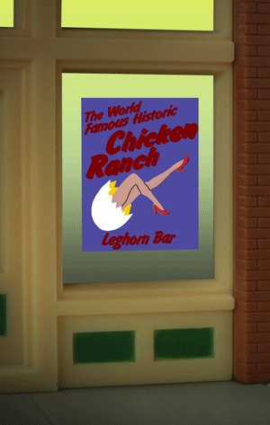 Miller Eng. - Ho/O Chicken Ranch Win Sign