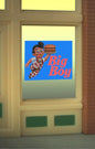 Miller Eng. - Ho/O Big Boy Window Sign