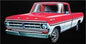 Moebius - '71 Ford Ranger Xlt Pickup 1:25