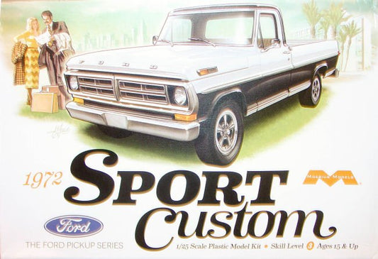 Moebius - '72 Ford Sport Custom Pickup 1:25
