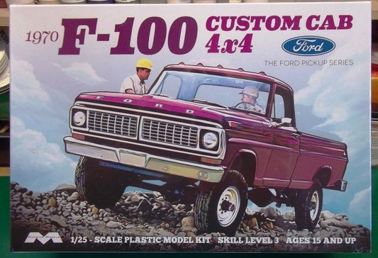 Moebius - '70 F-100 Ford Custom Cab 1:25
