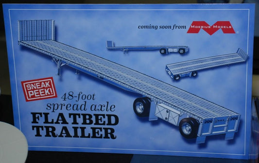 Moebius - Flatbed Trailer 48' 1:25