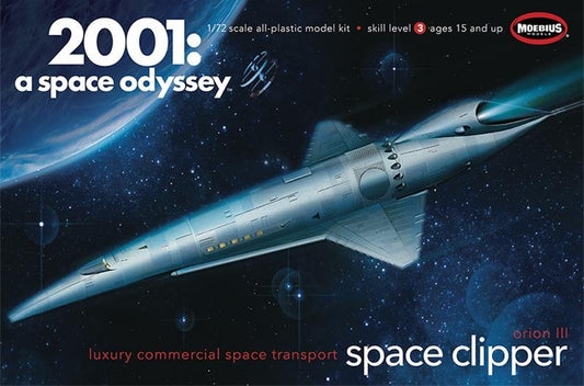 Moebius - Orion III Space Clipper 29' Long 1:350