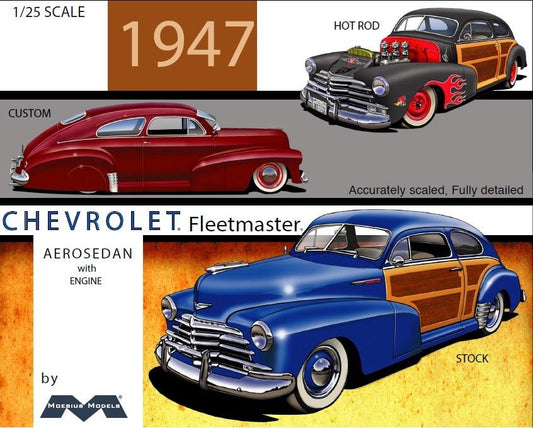 Moebius - '47 Chevy Fleetmaster Aerosedan 1:25
