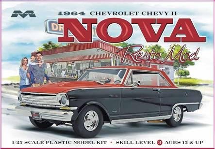 Moebius - '64 Chevy II Nova Resto-Mod 1:25
