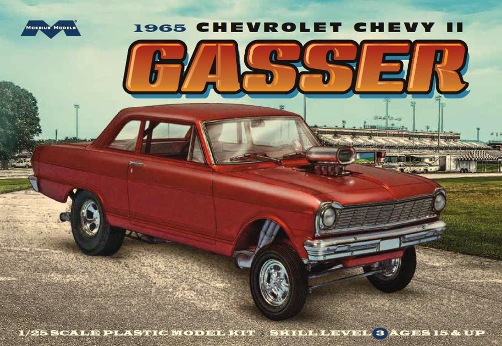 Moebius - 1965 Chevrolet Chevy II Gasser 1:25